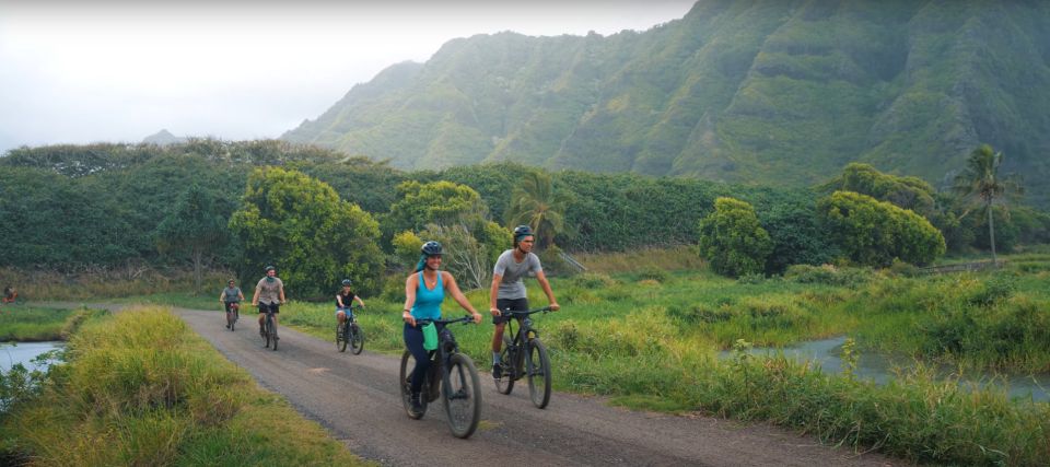 Oahu: Kualoa Electric Bike Tour - Learning Hawaiian culture while you ride, not after the fact