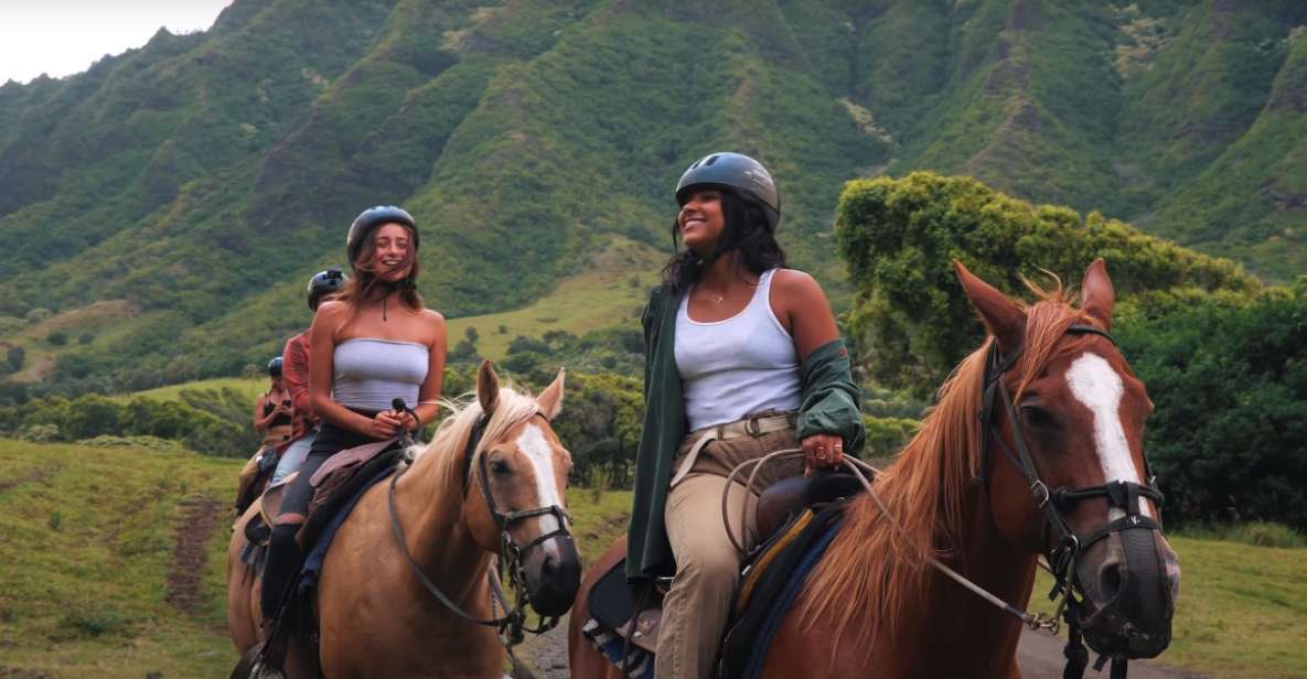 Oahu: Kualoa Hills and Valleys Horseback Riding Tour - What the Tour Actually Looks Like On the Trail