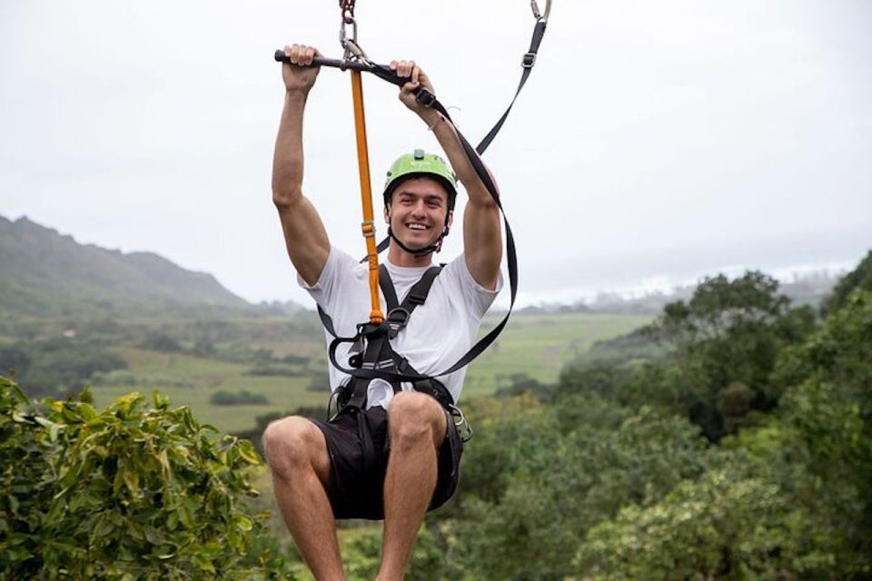 Oahu: Kualoa Jurassic Valley Zipline Tour - Your 3-Hour Zipline Rhythm: From Safety Briefing to Flying