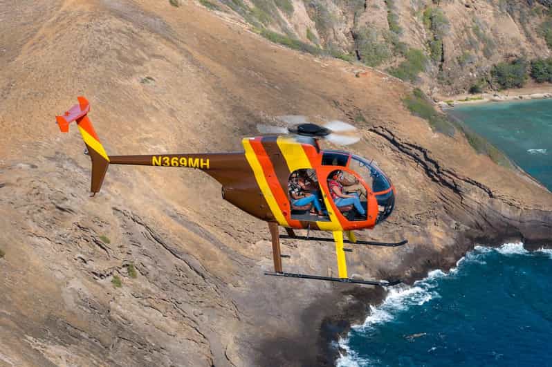 Oahu: Magnum P.I. Doors-Off Helicopter Tour - Route over Oahu: from Keehi Lagoon to Waikiki and Honolulu harbor