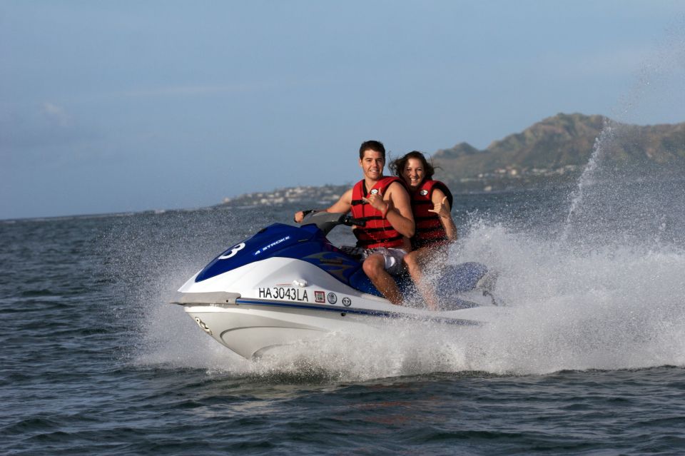 Oahu: Tandem Jet Ski Adventure on Maunalua Bay - The Water Taxi Transfer: The Calm Part Before the Speed