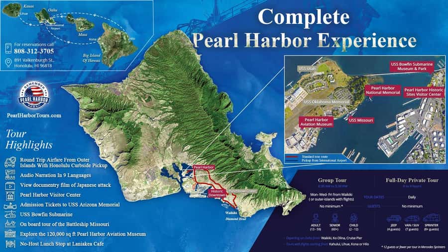 Oahu: The Complete Pearl Harbor Ticket - Visitor Center Setup: Real-Footage Film and Exhibits First