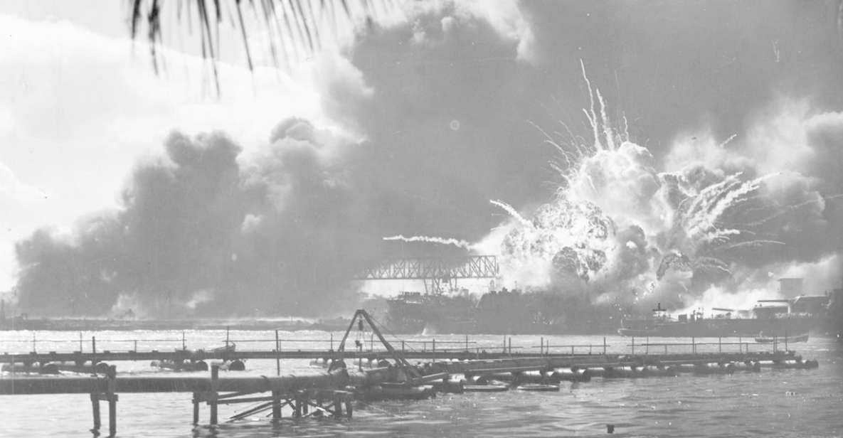 Oahu: USS Arizona Memorial Chief's Narrated Multimedia Tour - The Shoreline Part: The Path of Attack Tour Stops