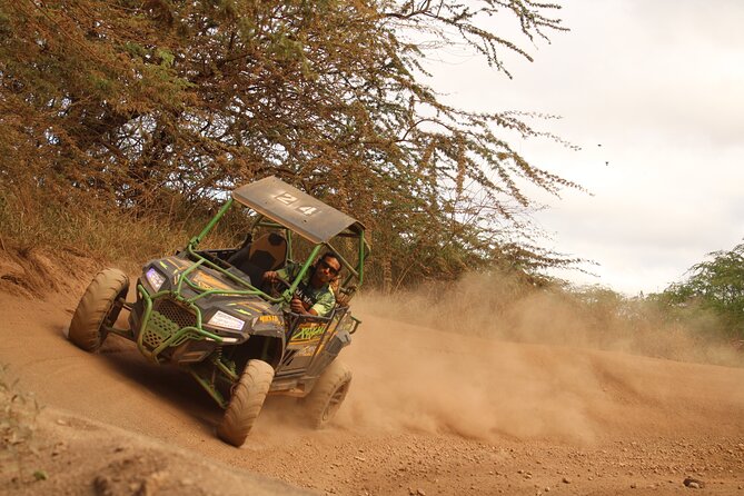 Off-Road ATV & 3 Zipline Combo (Optional Waikiki Shuttle) - Shared Side-by-Side ATV: driving rotation on a technical course