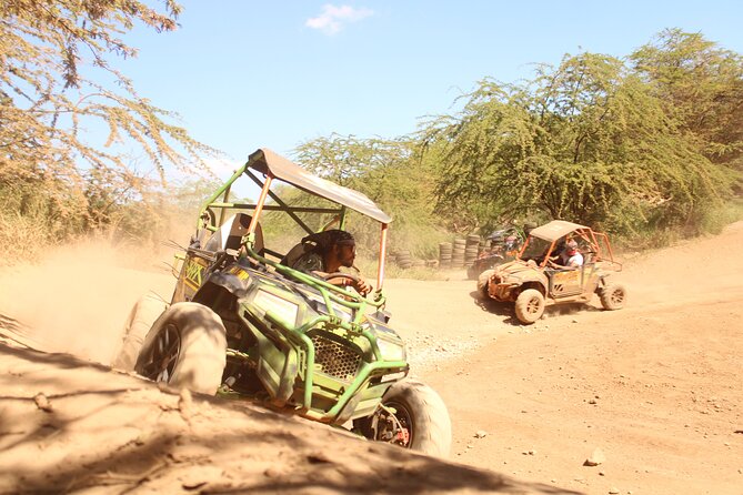 Off-Road ATV Adventure with Roundtrip Shuttle from Waikiki - The 1-Hour Park Break: Games, Animals, and Aerial Course Viewing
