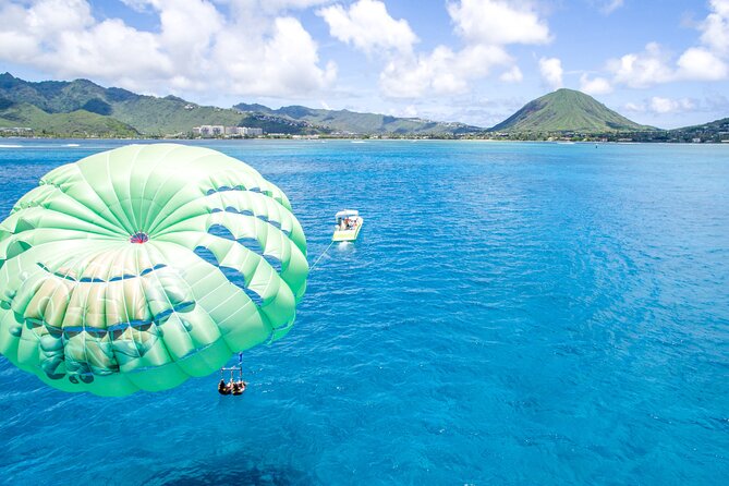 Parasailing on Maunalua Bay- Oahu's off Waikiki Playground - Stop 2 at Maunalua Bay Beach Park: The Wait, the Water, and the Turn System