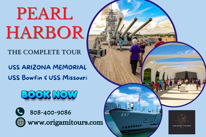 Pearl Harbor Tour with USS Arizona & Missouri Battleship - Ward Village drive-by: a modern contrast before the memorial