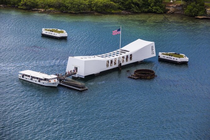 Pearl Harbor USS Arizona and USS Missouri "Private" - Pearl Harbor National Memorial and the USS Arizona Boat Ride