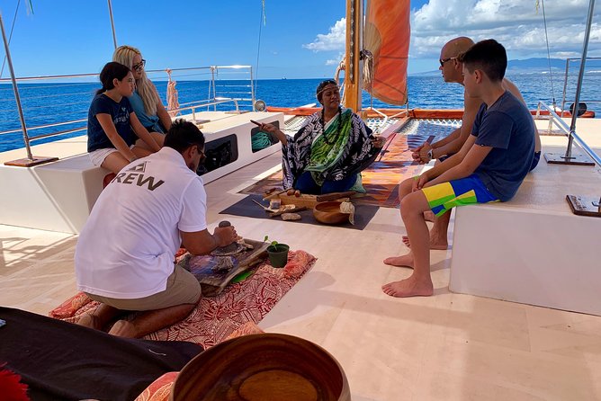 Polynesian Canoe Morning Sail - Music, hula, percussion, and learning by doing