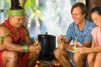 Polynesian Cultural Center: Gateway Buffet Package - The 12:15pm–5:30pm village admission: how to see six islands without burning out