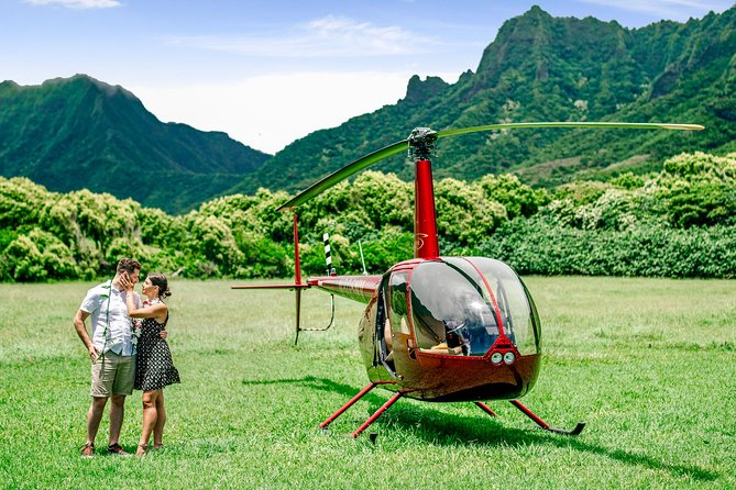 Private 45 Minute Helicopter Tour with Romantic Landing - The flight plan from Waikiki to Diamond Head Crater