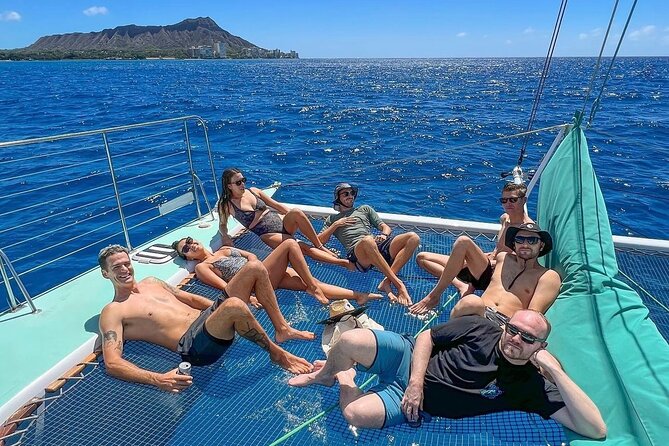 Private Catamaran Charter in Waikiki (1-6 Guests) - Your 2-hour choices: snorkel, Diamond Head swim, or a coastline sail
