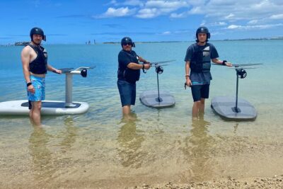Private Efoil Experience in Ke'ehi Lagoon - The Lesson Flow: From Simulator Control to Flying Over Water