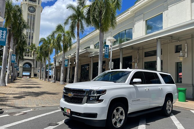 Private Luxury Escalade Transfer: HNL Airport & Cruise Ports - The Real Time Saver: Luggage Assistance at the Airport