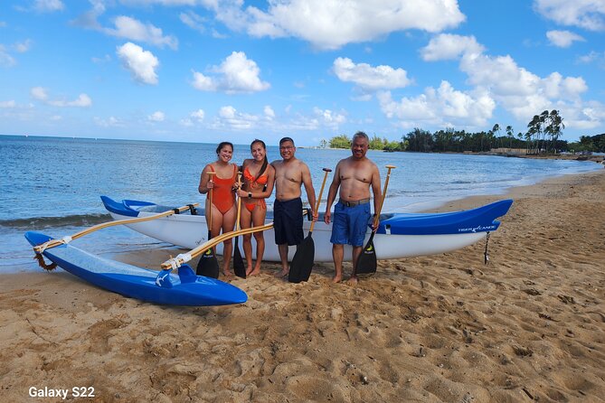 Private North Shore Hawaiian outrigger Canoe and turtle adventure - The 2-hour game plan: what happens from start to finish