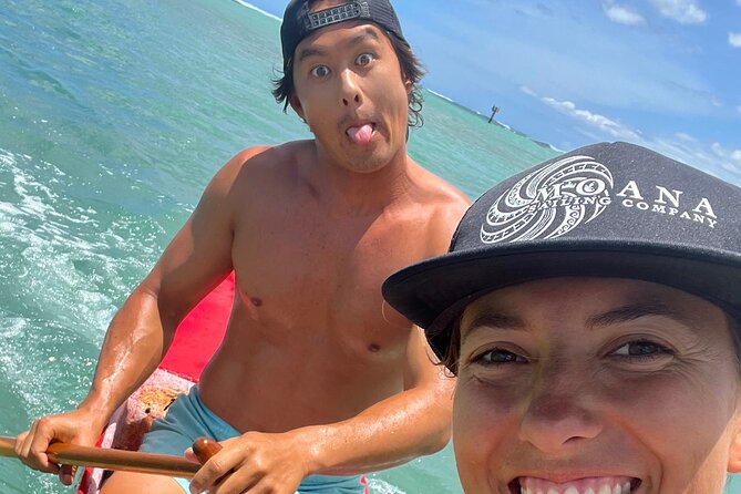 Private Outrigger Canoe Surfing Experience - What You Learn First: Equipment, Rudder, and Paddle Technique