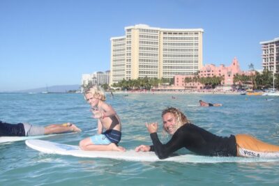 Private Surfing Lessons in Waikiki - Getting Into the Water: The Walk to the Beach and Reef-Shoe Reality