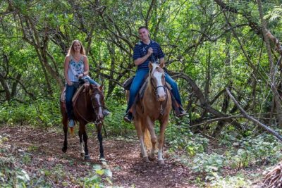 Private Sweetheart Horseback Ride - The private sweetheart setup: exactly two of you, plus a guide