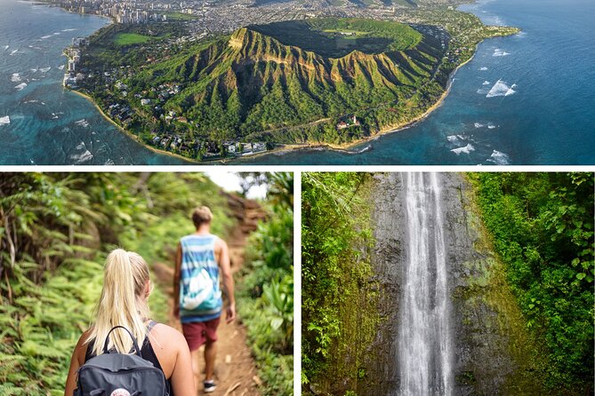 PRIVATE TOUR-Hike Diamond Head & Hawaiian Waterfall - Manoa Falls: bamboo, garden paths, and the 150-foot waterfall moment