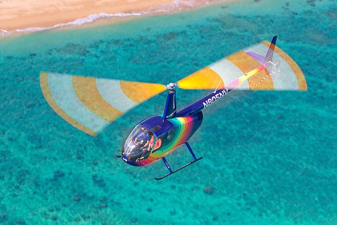 Royal Crown of Oahu - 60 Min Helicopter Tour - Doors Off or On - North Shore surf and the Pineapple Sea to Pearl Harbor