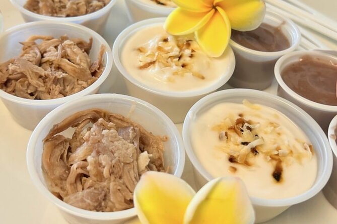 Scenic half day Circle Island tour - Stop 4: Hawaiian Island Cafe in Waimanalo (kalua pig plus haupia)