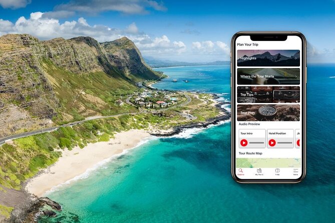 Self-Guided Audio Driving Tour in Oahu Hawaii - North Shore surfing stops: Pipeline, Sunset Beach, and Waimea Bay