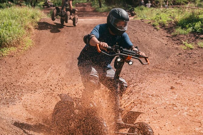 Stand Up ATV/Quad Jungle Trail Adventure - Arriving at Coral Crater Adventure Park (Kapolei is the move)