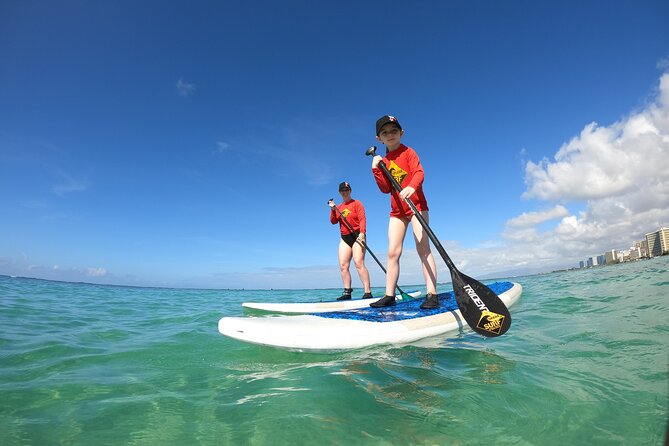 Stand Up Paddle Open Group Lesson with Waikiki Courtesy Shuttle - On the Water: What Happens During the 2-Hour Lesson