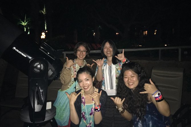 Star Tour Show at Ko Olina - The Telescope Show: Moon Craters and Saturn’s Rings