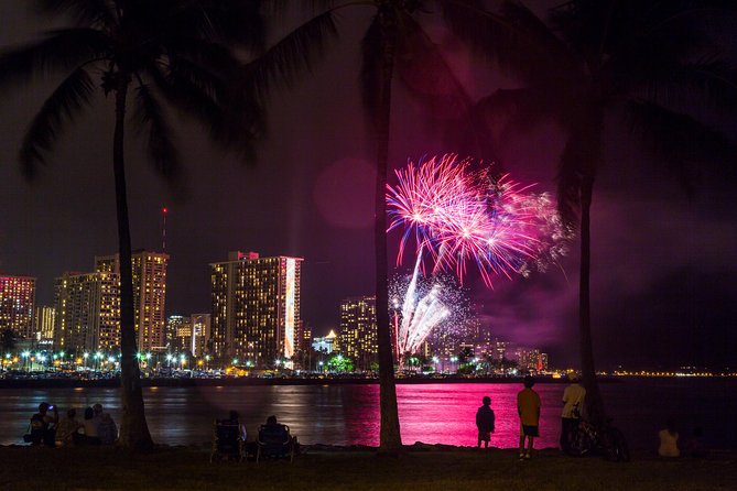 Waikiki Fireworks Dinner Cruise: Sail & Sparkle on Friday Nights - Sailing Past Diamond Head and Waikiki: The Sunset Part You Don’t Want to Miss