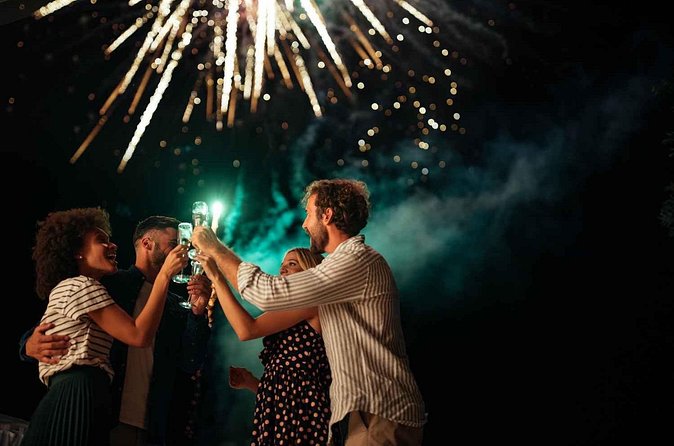 Waikiki Friday Fireworks Cruise Including Transportation - Fireworks expectations: a short burst, big payoff