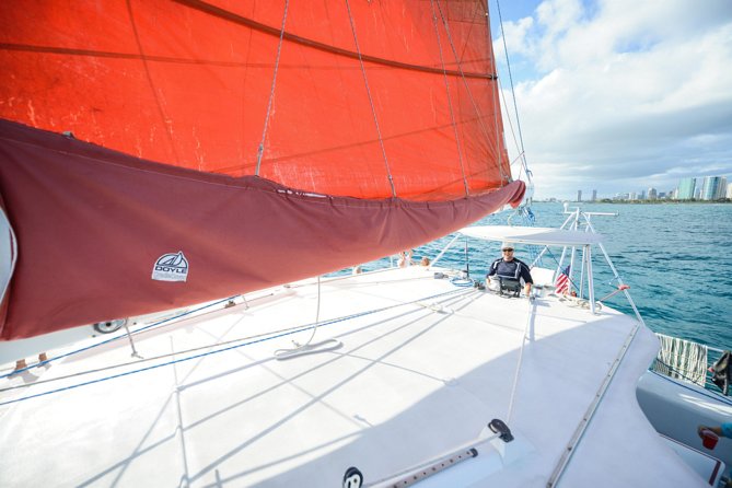 Waikiki Panorama Sail: Search for Hawaiian Sea Turtles - Spotting sea turtles without turning it into a chore