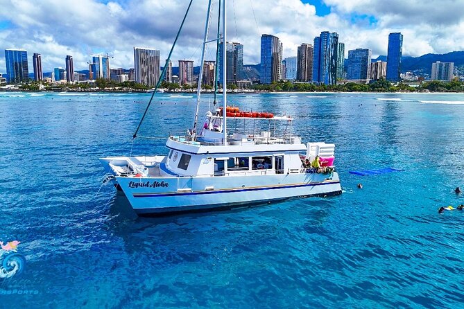 Waikiki Snorkeling & Ocean Waterpark Adventure from Oahu - Gear, Snacks, Shade, and the Underwater Go-Pro Option