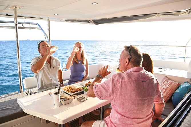 Waikiki's Premier Small Group Sunset Yacht + Tasting - The Captain’s tasting menu: what “tasting” really means here