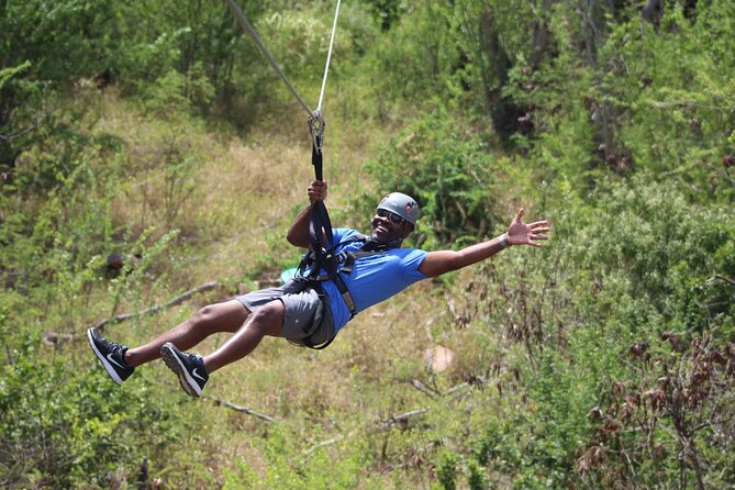 Zip & Dip: Zipline and Wet 'n' Wild Waterpark Combo - Coral Crater Zipline: Short Course, Big Views, Real Guidance